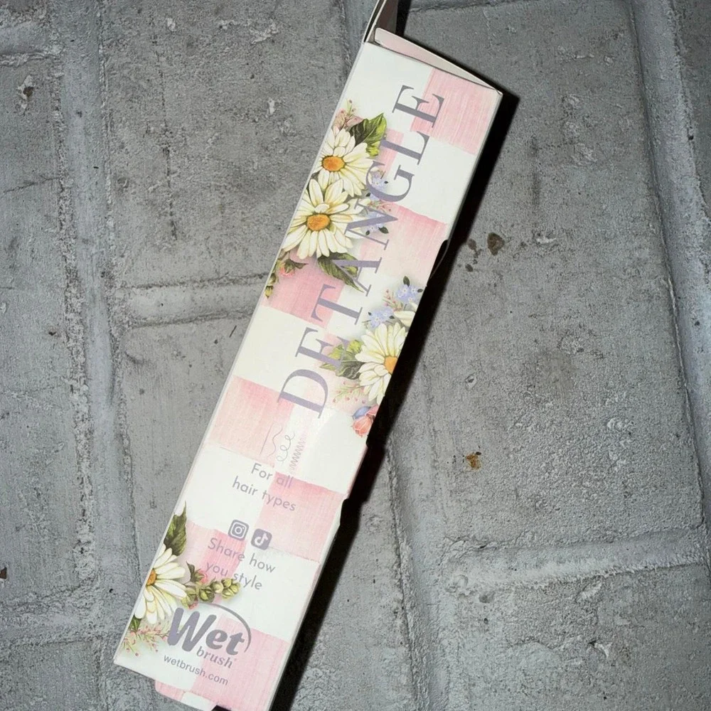 Wet Brush x MacKenzie Childs Mini Detangler Wildflower Dot brush